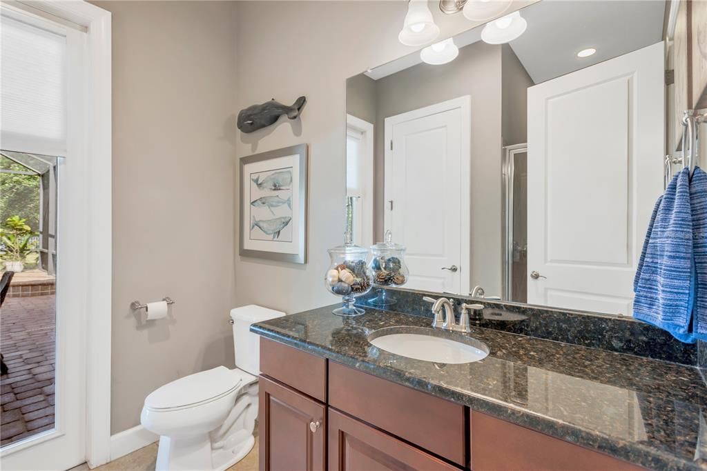 Bathroom, Interior, Recessed Lighting