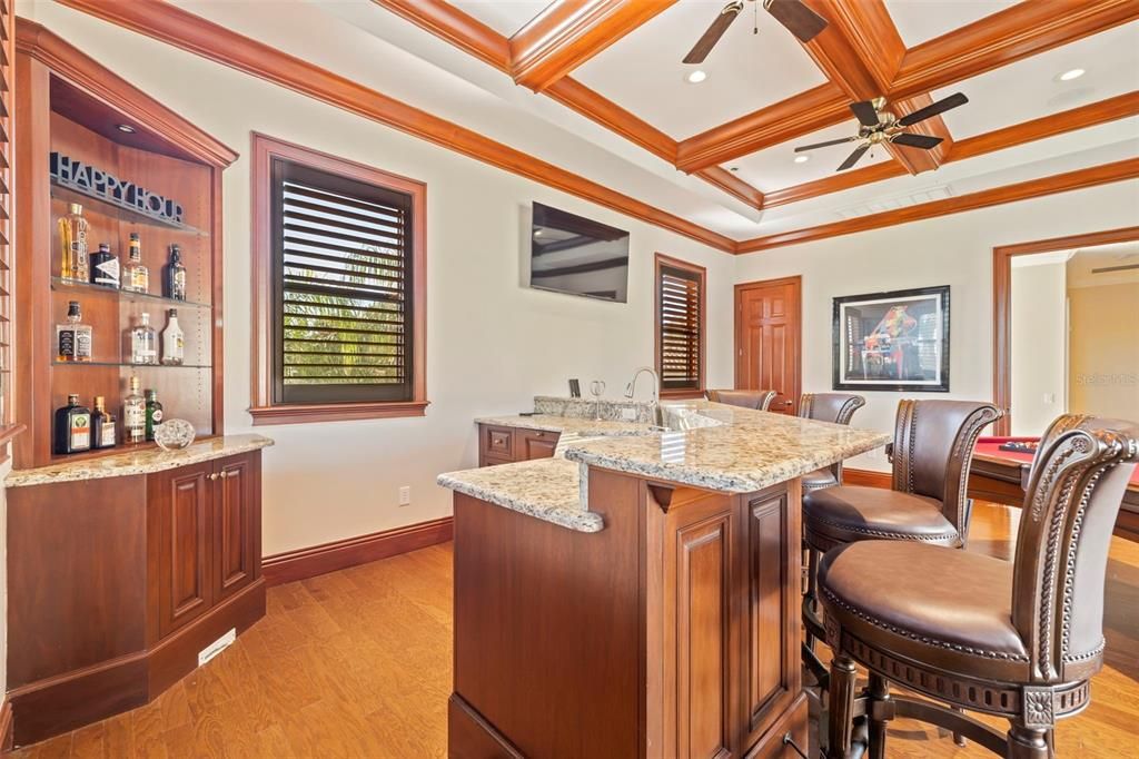 Interior, Recessed Lighting, Wood Texture Flooring