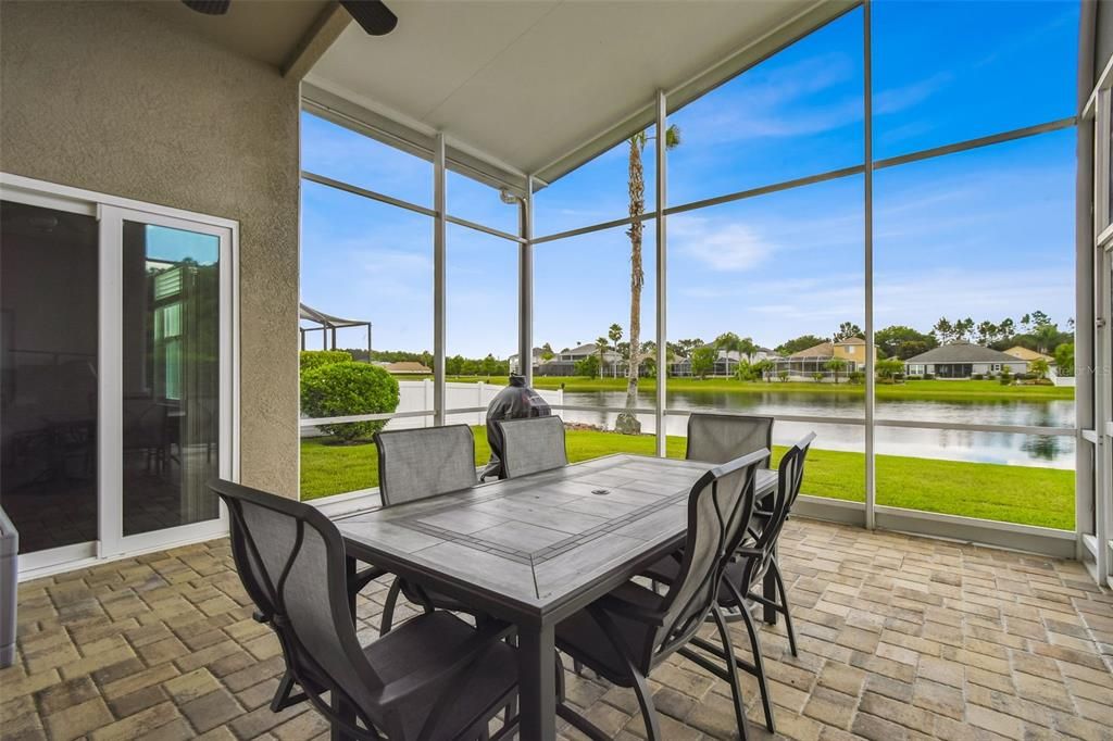 Dining room, Interior, Sun Room, Water