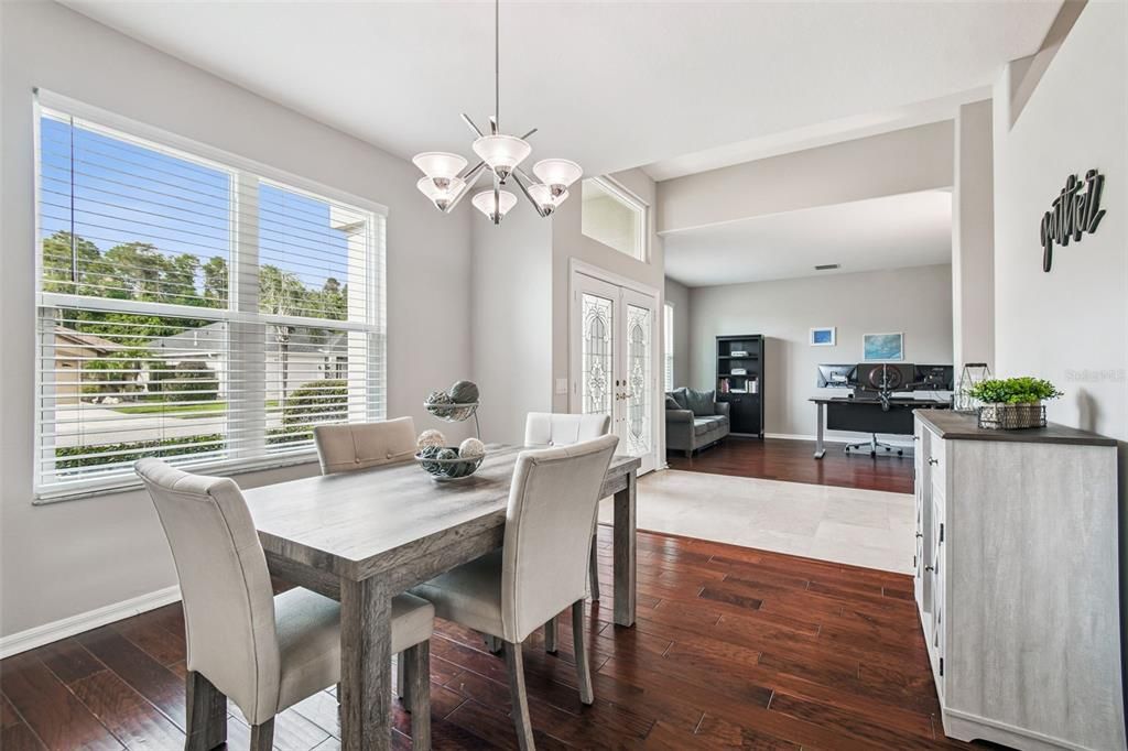Chandelier, Dining room, Interior, Living room, Wood Texture Flooring