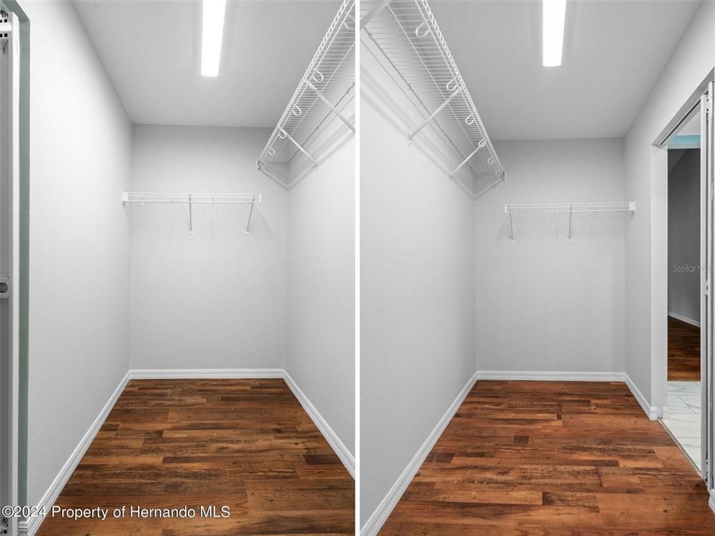 Interior, Recessed Lighting, Walk-in Closets, Wood Texture Flooring