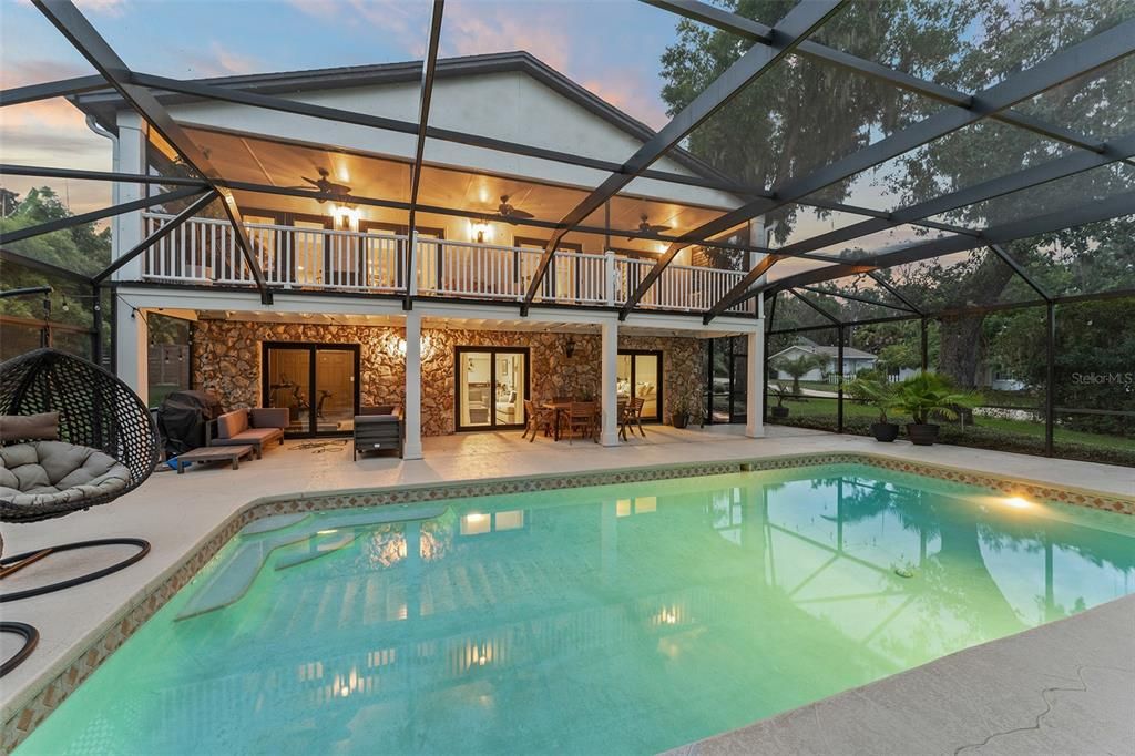 Glass Ceilings, Interior, Pool, Sun Room
