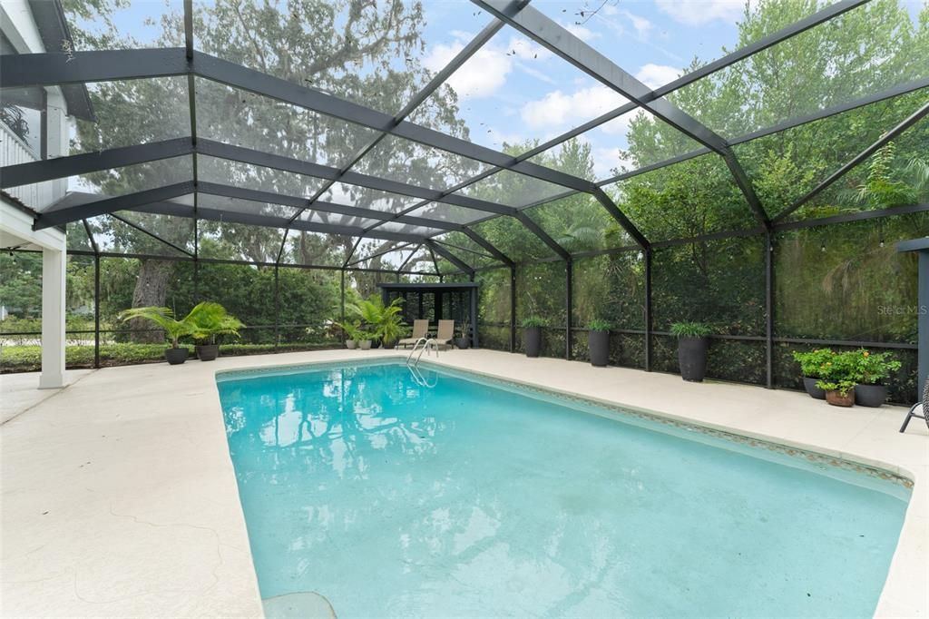 Glass Ceilings, Interior, Pool, Sun Room