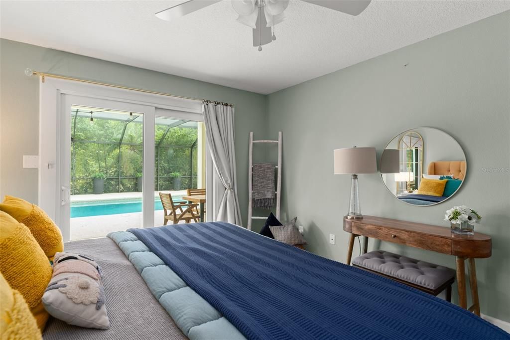 Bedroom, Interior, Pool