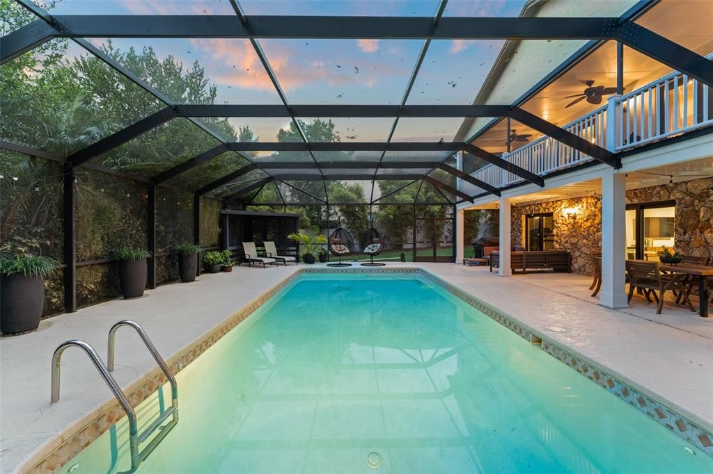 Glass Ceilings, Interior, Pool, Sun Room