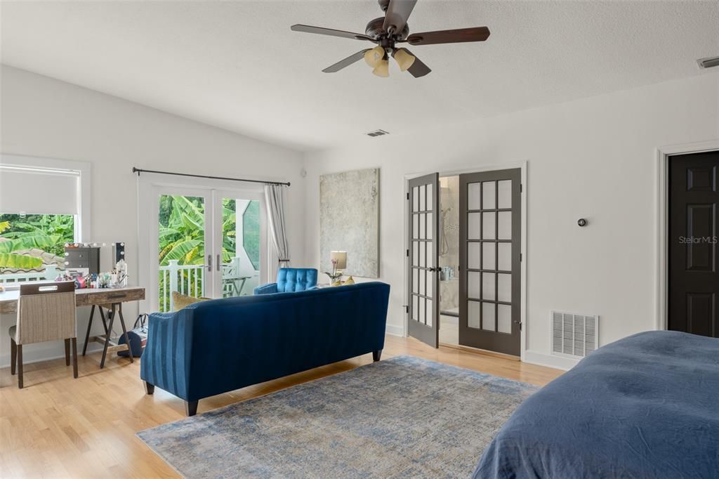 Bedroom, Home Office, Interior, Wood Texture Flooring