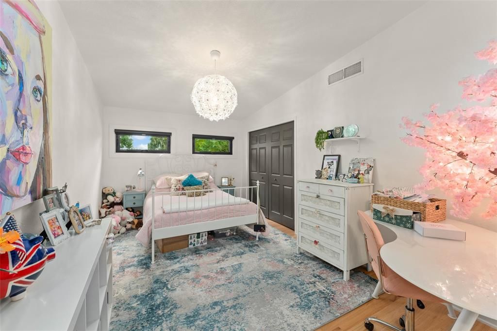 Bedroom, Chandelier, Home Office, Interior