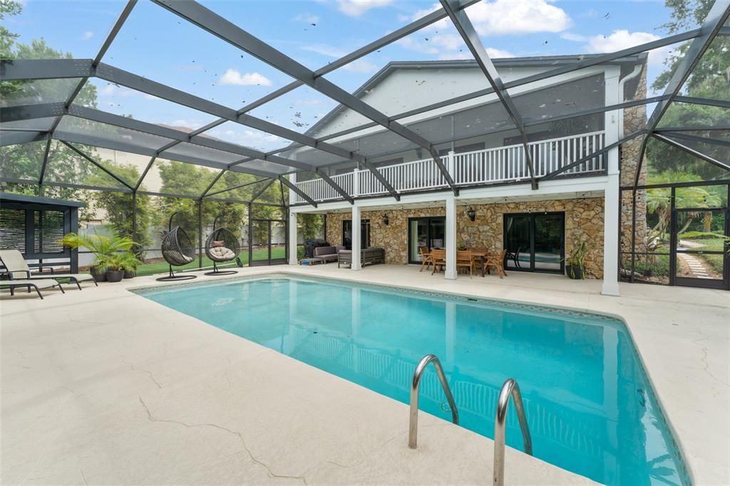 Glass Ceilings, Interior, Pool, Sun Room