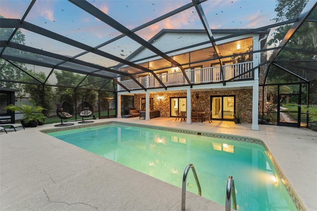 Glass Ceilings, Interior, Pool, Sun Room