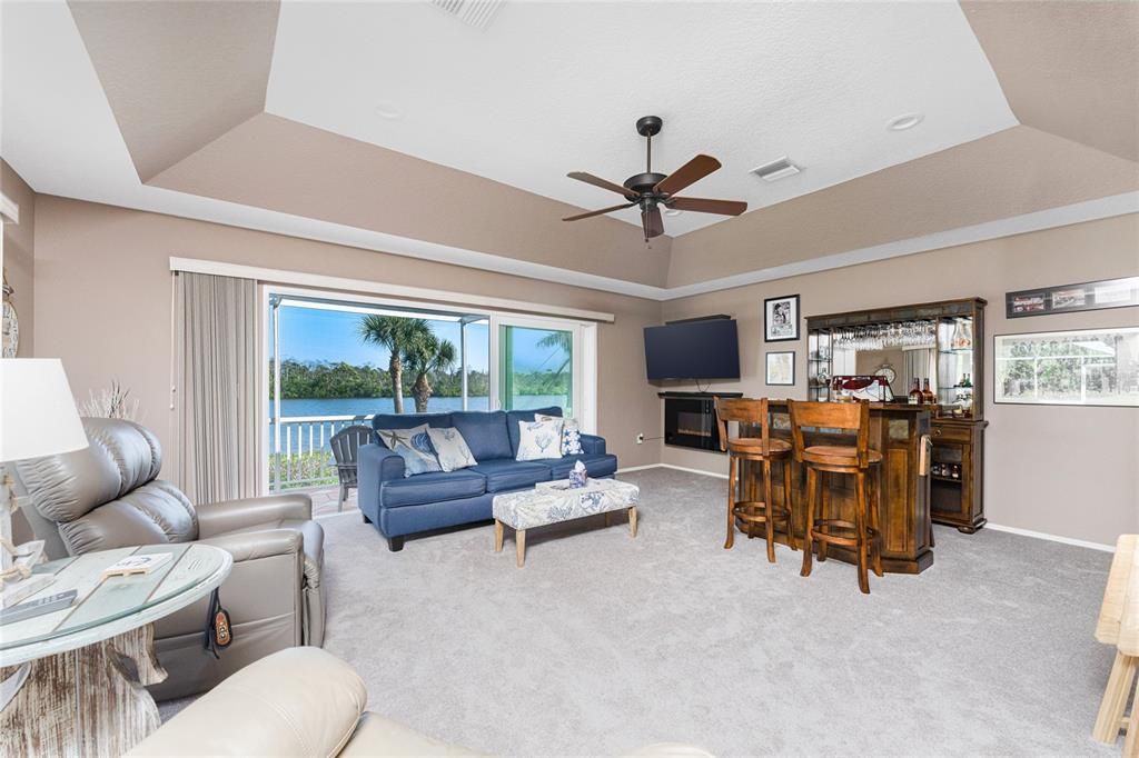 Interior, Living room, Recessed Lighting, Water