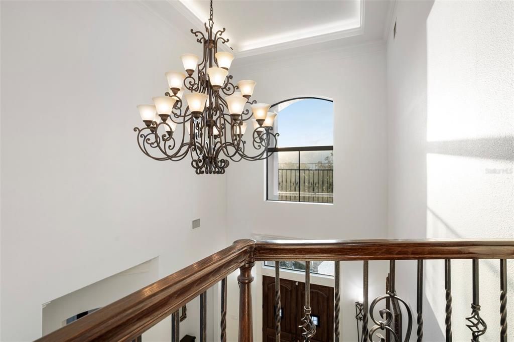 Chandelier, Interior