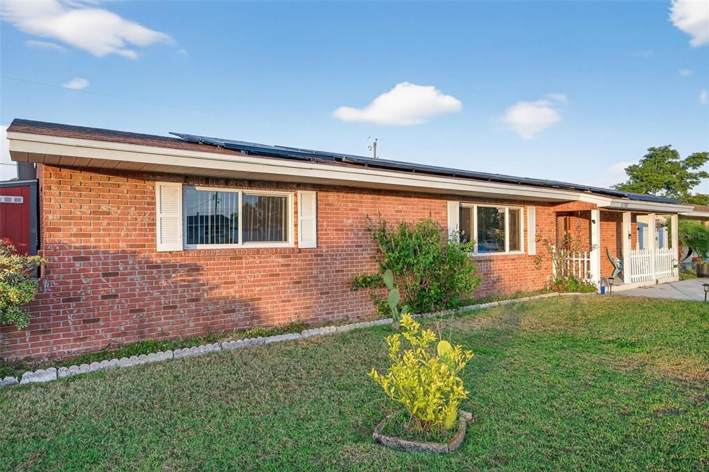 Exterior, Solar Panels