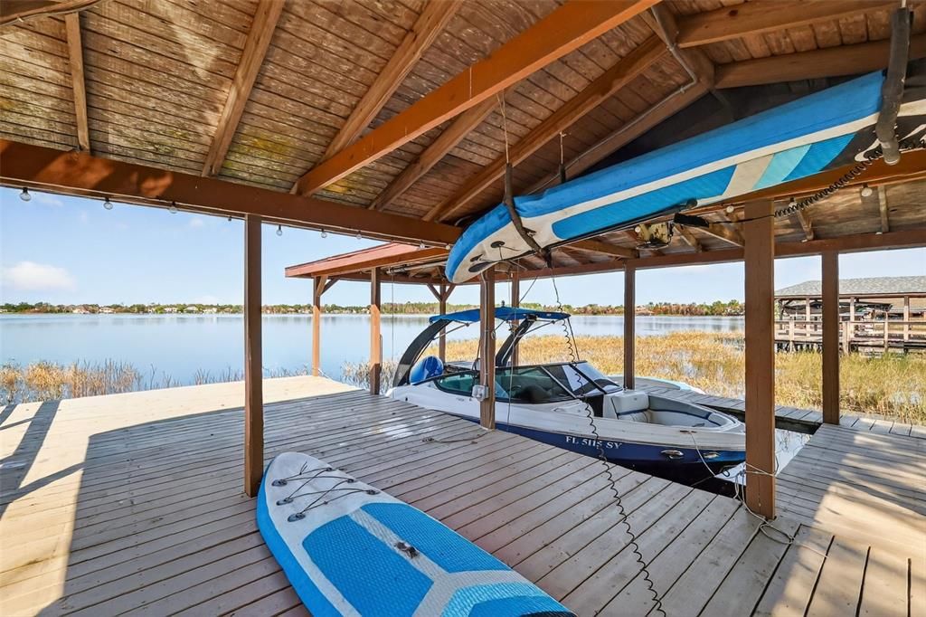 Exterior, Water, Wooden Beams, Wooden Ceilings