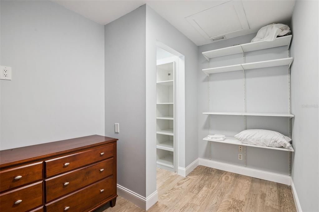 Interior, Walk-in Closets, Wood Texture Flooring