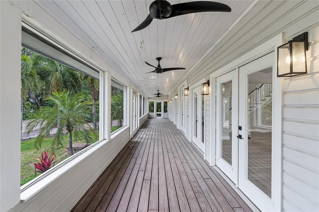 Interior, Sun Room, Wood Texture Flooring