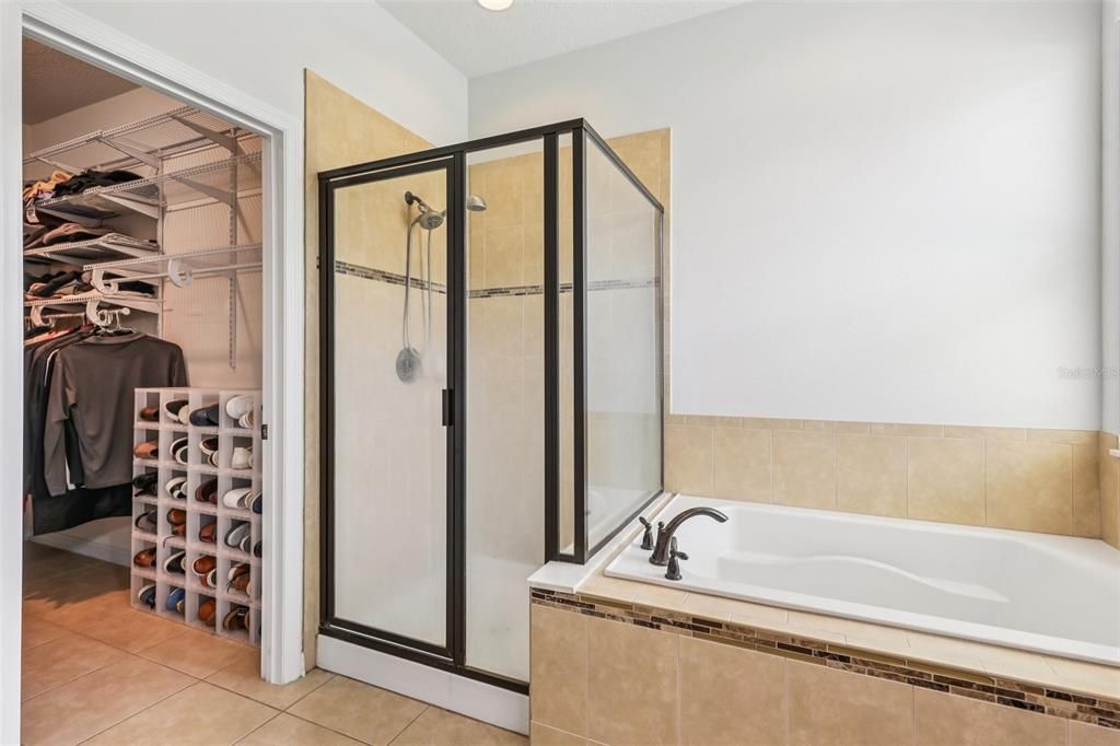 Bathroom, Glass Shower, Interior, Walk-in Closets