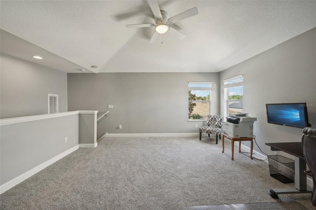 Home Office, Interior, Recessed Lighting