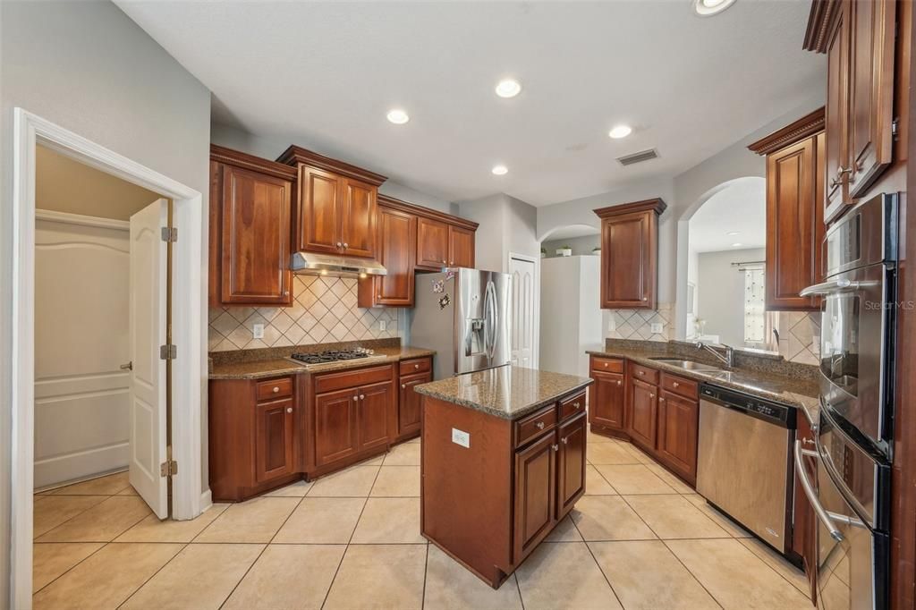 Interior, Kitchen, Recessed Lighting