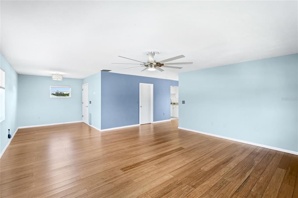 Empty room, Interior, Wood Texture Flooring