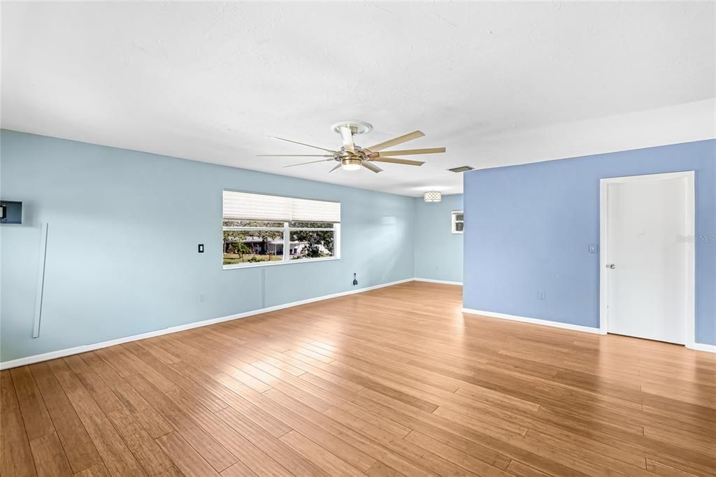 Empty room, Interior, Wood Texture Flooring