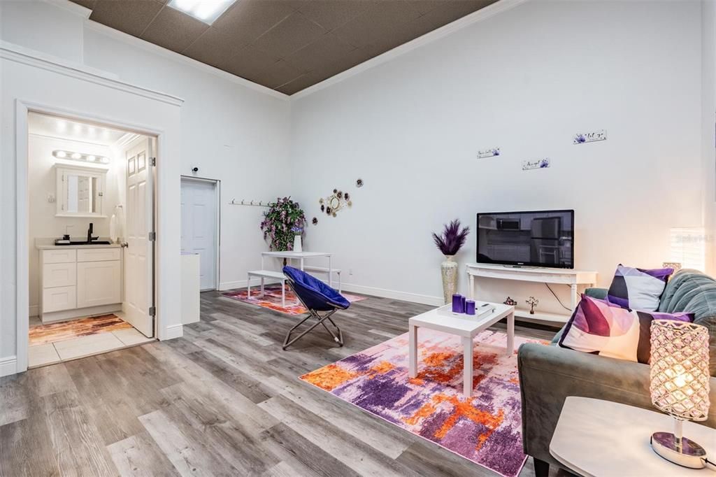Interior, Living room, Wood Texture Flooring
