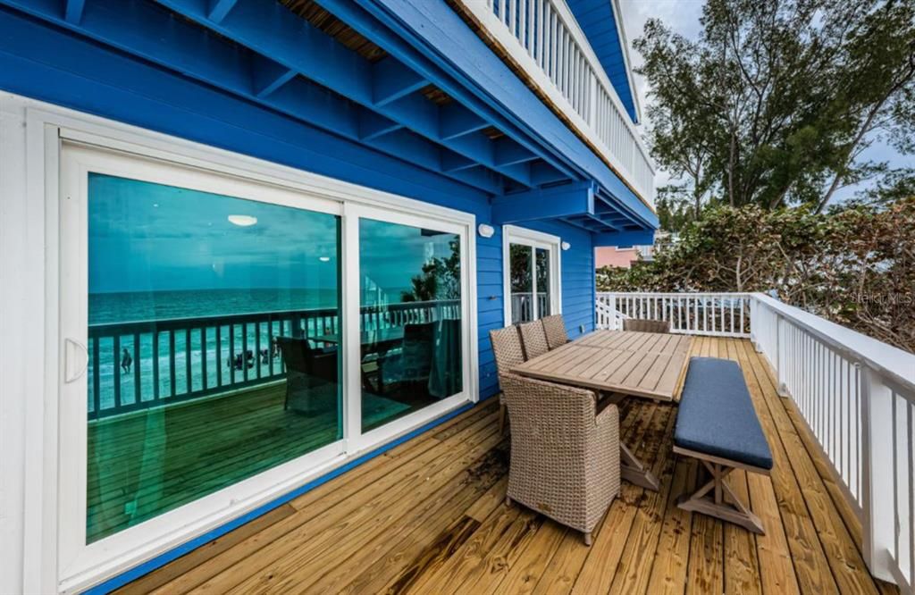 Exterior, Water, Wood Texture Flooring