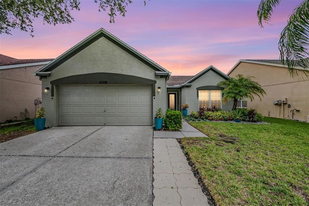 Attached, Backyard, Exterior, Facade, Ranch