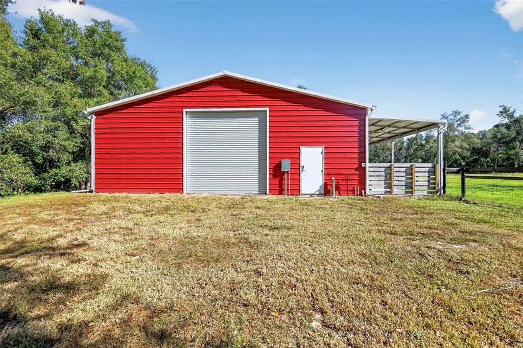 Backyard, Detached Garage, Exterior