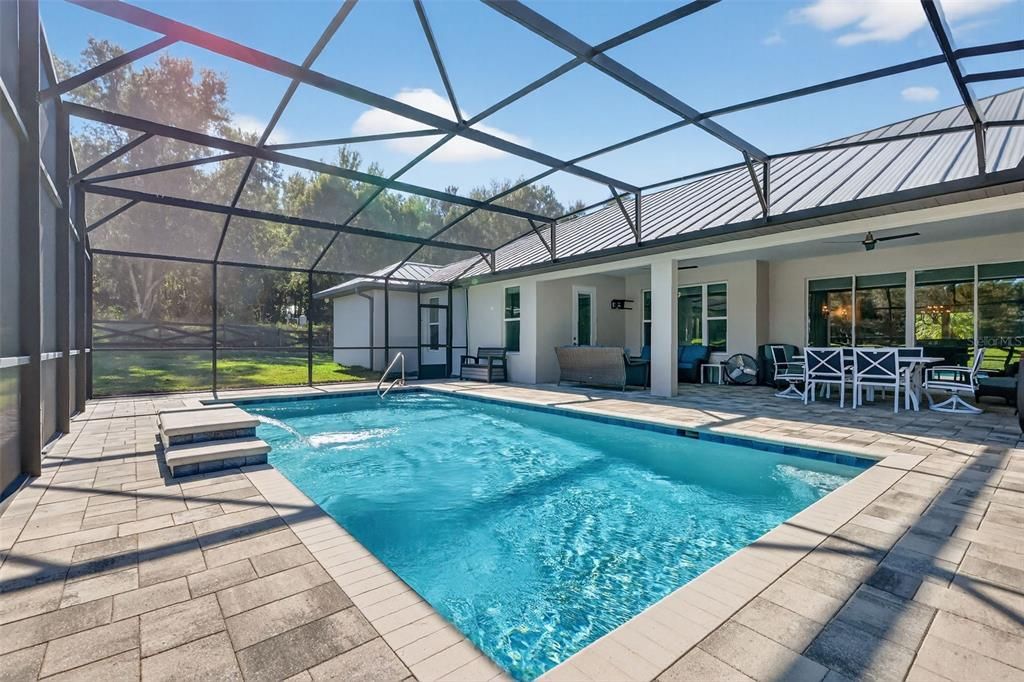 Glass Ceilings, Interior, Pool, Sun Room
