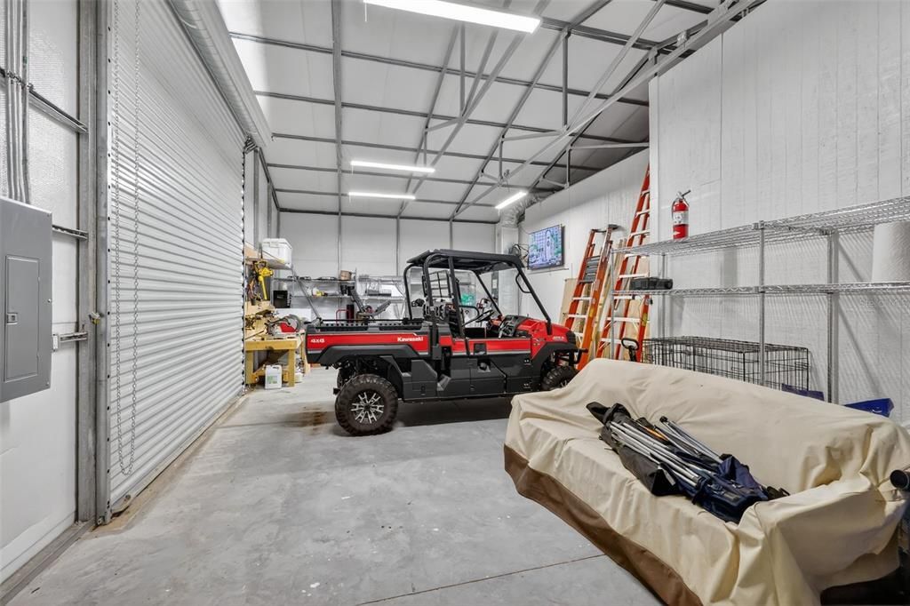 Garage, Interior, Recessed Lighting