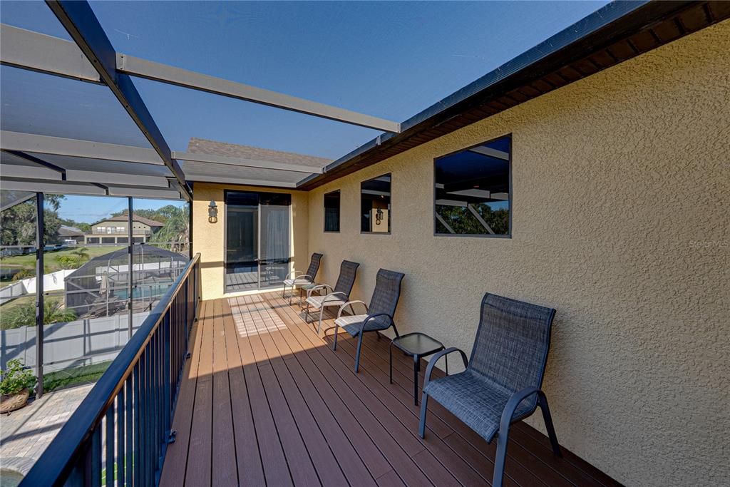Exterior, Glass Ceilings, Sun Room, Wood Texture Flooring