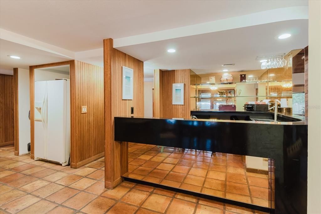 Interior, Recessed Lighting, Wooden Walls