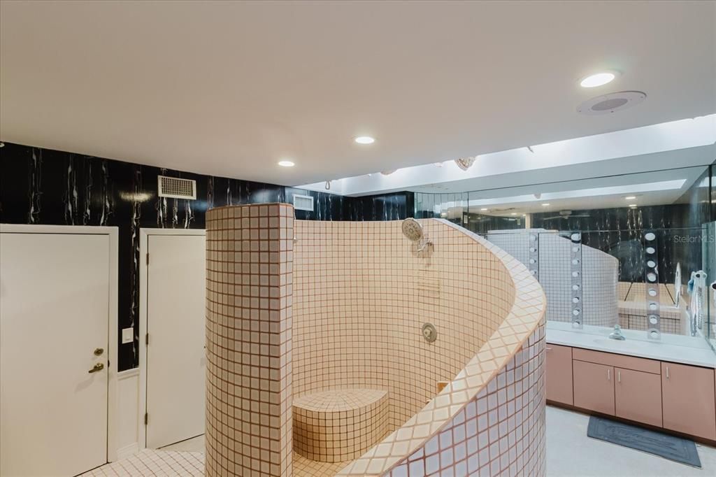 Bathroom, Interior, Recessed Lighting