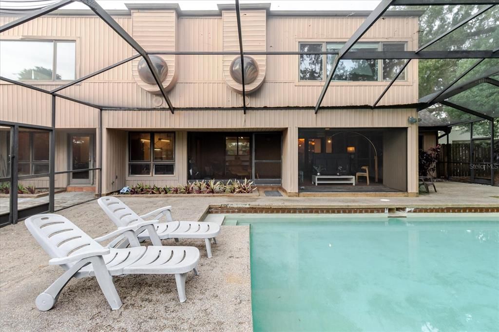 Glass Ceilings, Interior, Pool, Sun Room