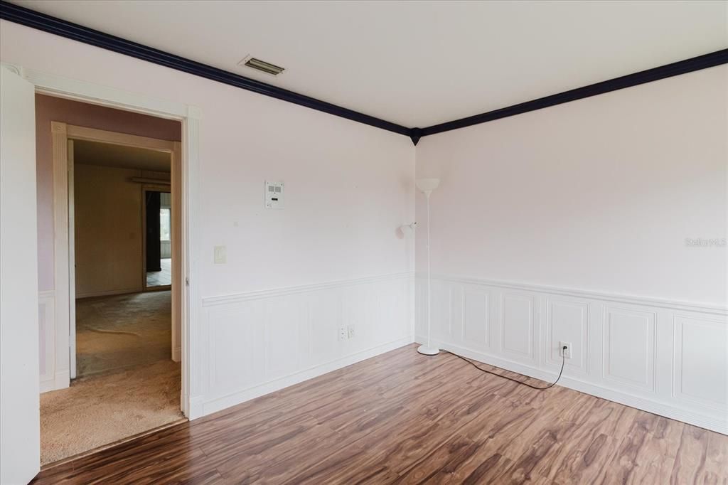 Empty room, Interior, Wood Texture Flooring