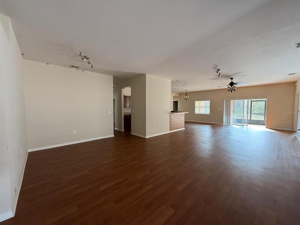 Empty room, Interior, Wood Texture Flooring