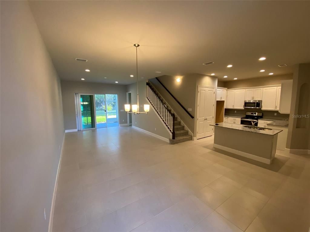 Chandelier, Interior, Kitchen, Pendant Lights, Recessed Lighting