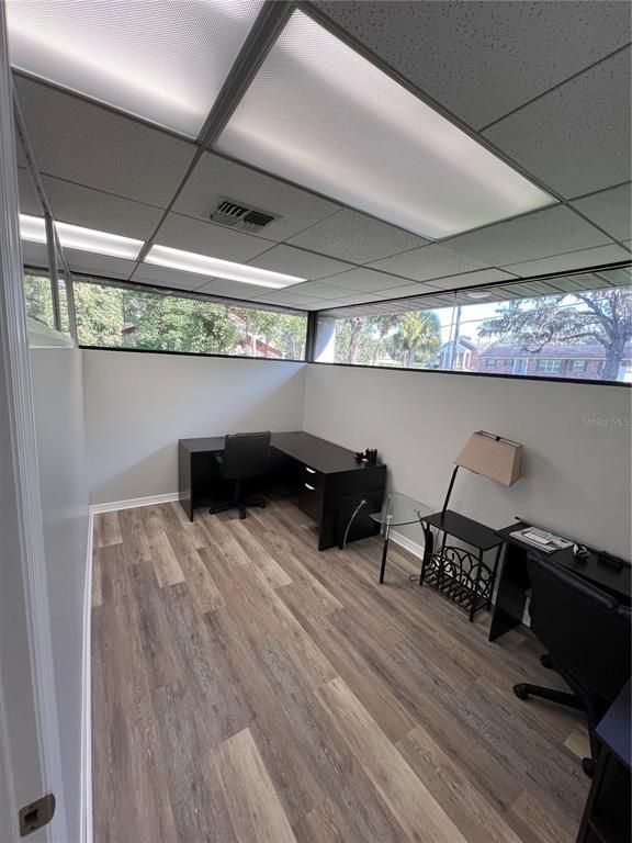 Home Office, Interior, Wood Texture Flooring