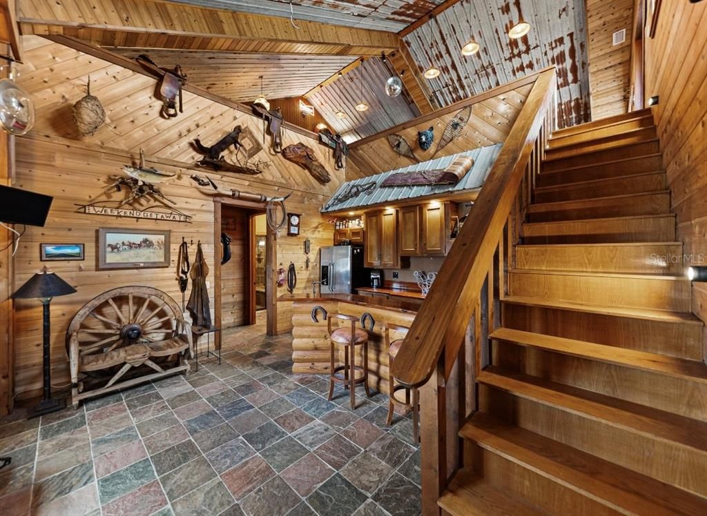Interior, Kitchen, Wooden Beams, Wooden Ceilings, Wooden Walls