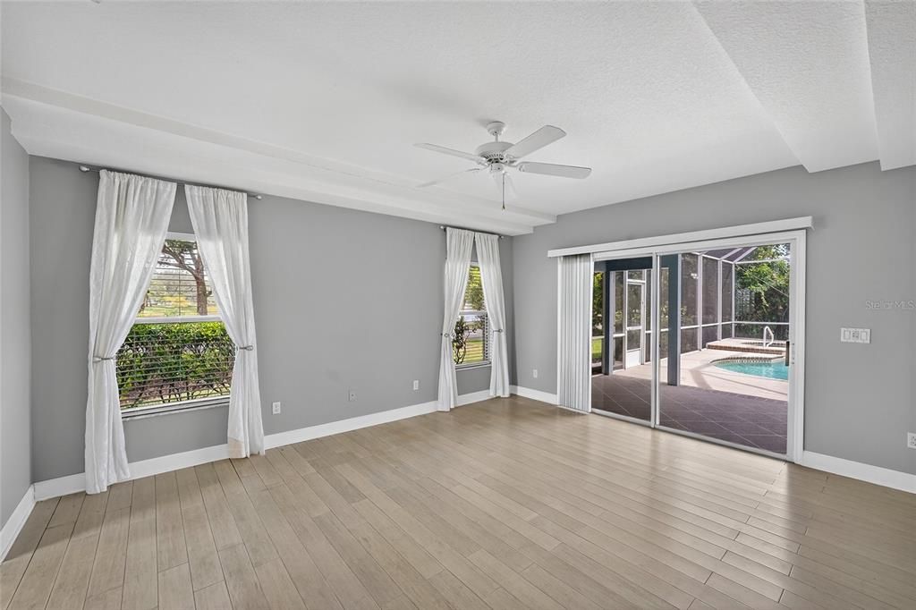 Empty room, Interior, Wood Texture Flooring