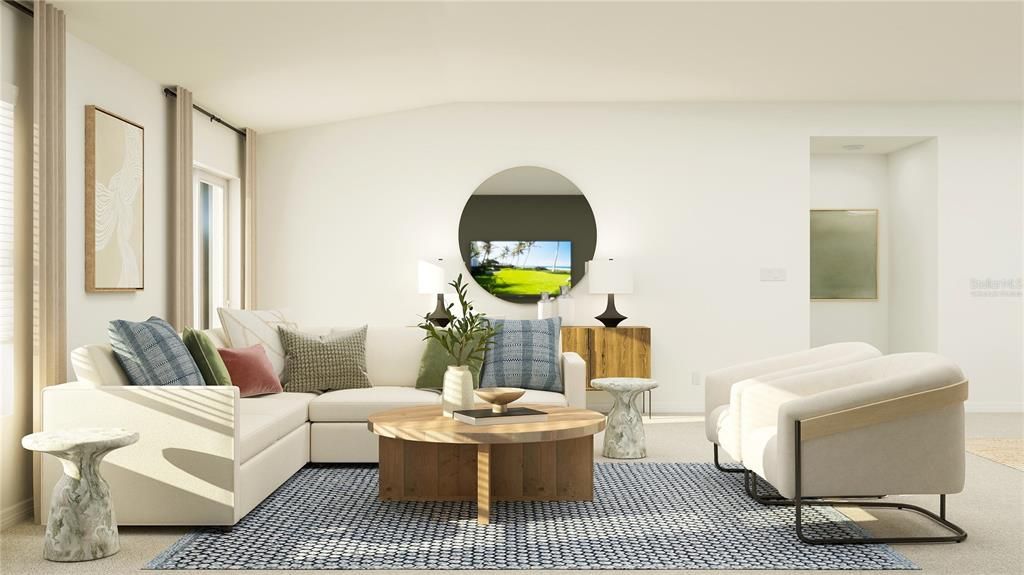 Interior, Living room