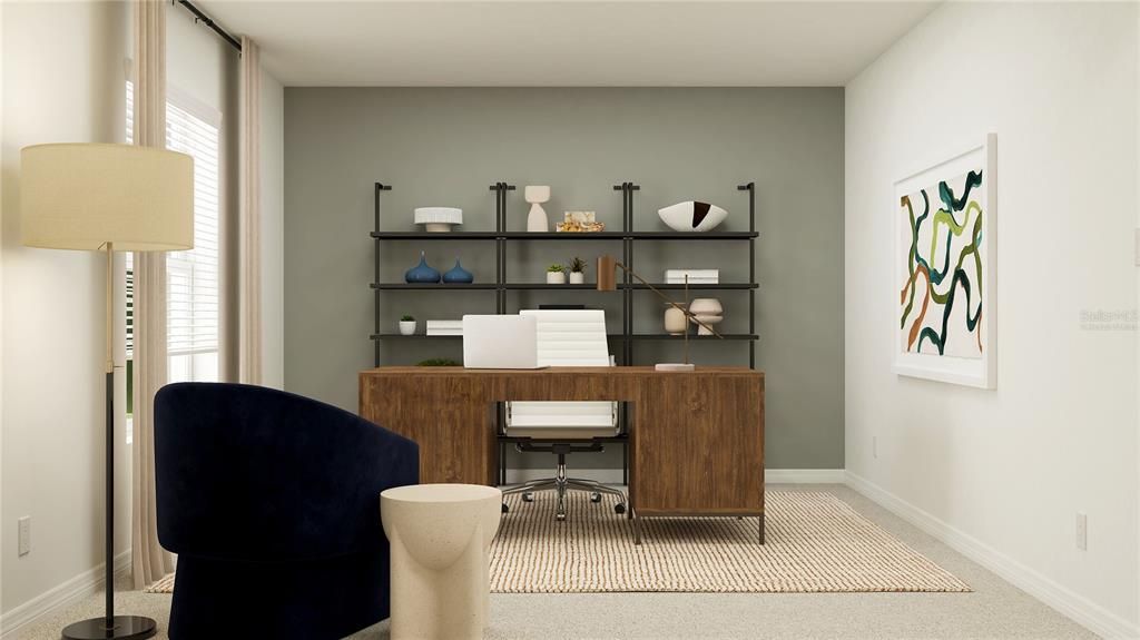 Home Office, Interior