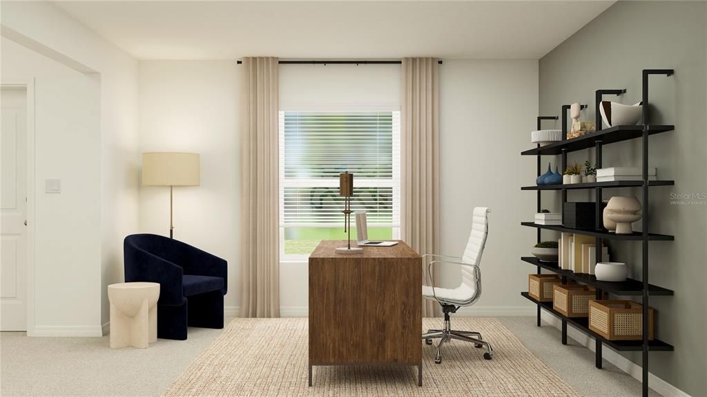 Home Office, Interior