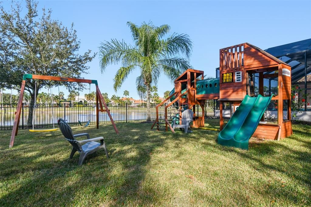 Backyard, Exterior, Playground