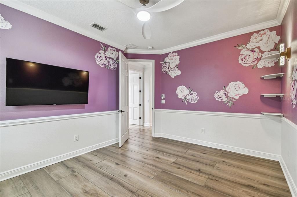 Empty room, Interior, Wood Texture Flooring