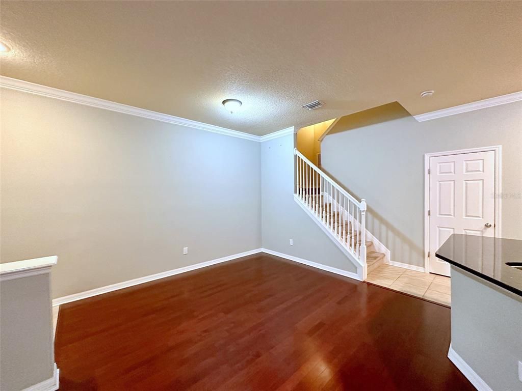 Empty room, Interior, Wood Texture Flooring