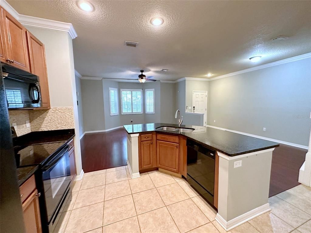 Interior, Kitchen, Recessed Lighting