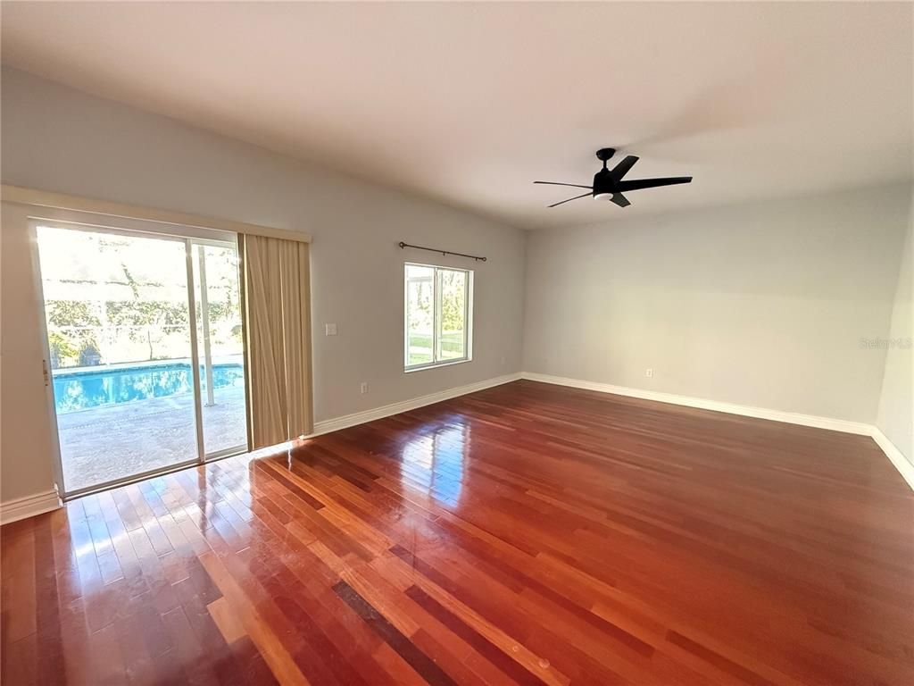 Empty room, Interior, Wood Texture Flooring