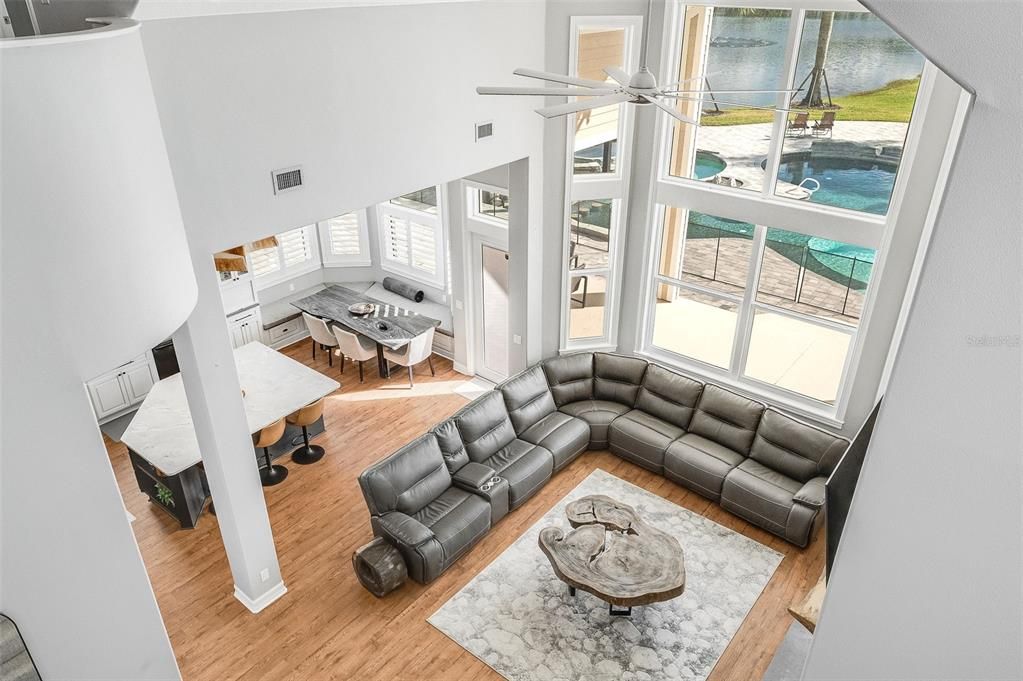 Dining room, Interior, Living room, Water, Wood Texture Flooring