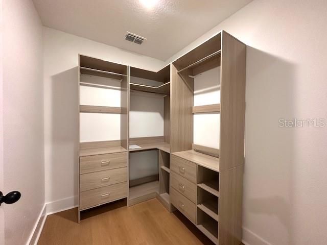 Interior, Walk-in Closets, Wood Texture Flooring